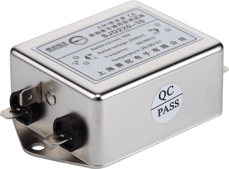 賽紀電子SJD220-20A單相單線單節(jié)電源濾波器